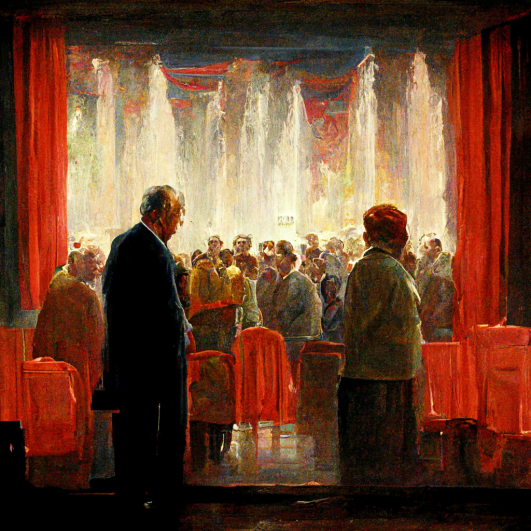 ما هي صفات الزعيم الغوغائي؟ البعد الرابع - تم انشاء الصورة بإستخدام الذكاء الصنعي