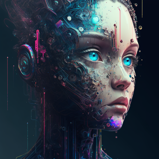 البعد الرابع - تم انشاء الصورة بإستخدام الذكاء الصنعي 